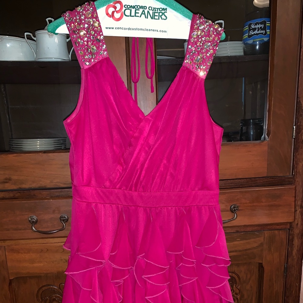 pink homecoming dress 💕